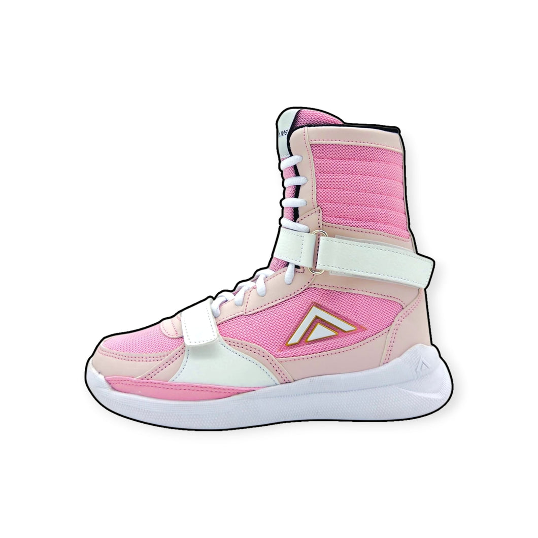 PRE ORDER Adams X BABYFACEASSASSIN Elite Boxing Boots – Soft Pink [SHIPS DECEMBER 10TH]-0